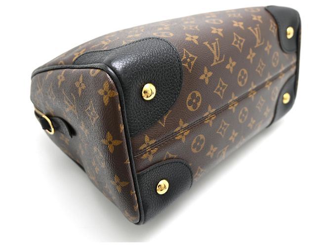 Borsa Louis Vuitton Retiro Marrone Nero - vista 3