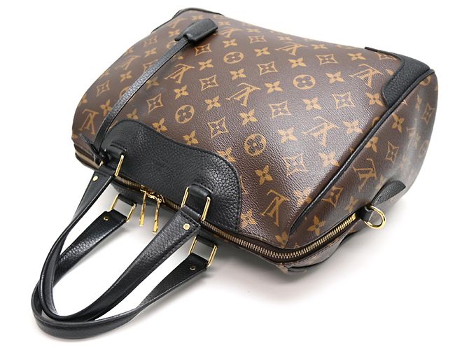Borsa Louis Vuitton Retiro Marrone Nero - vista 4