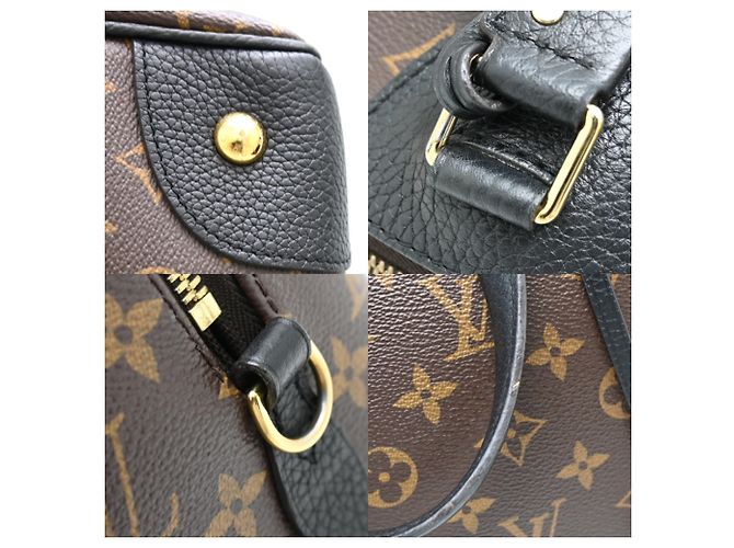Borsa Louis Vuitton Retiro Marrone Nero - vista 7