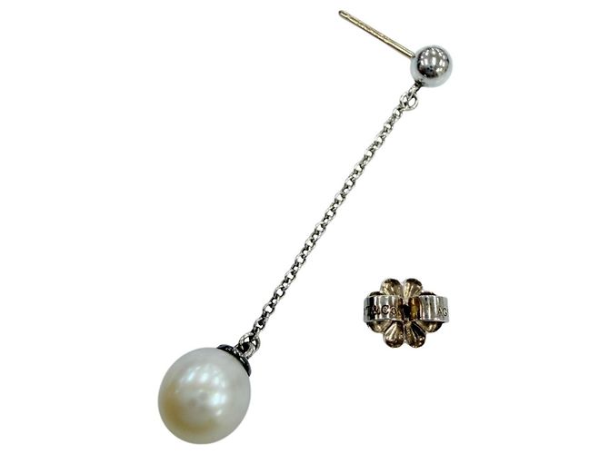 Tiffany & Co Tiffany Ziegfeld Collection Perlenohrstecker Silber - Ansicht 5