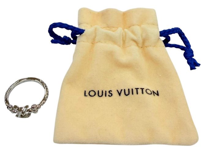 Louis Vuitton Silberband-Ring M1188S - Ansicht 2