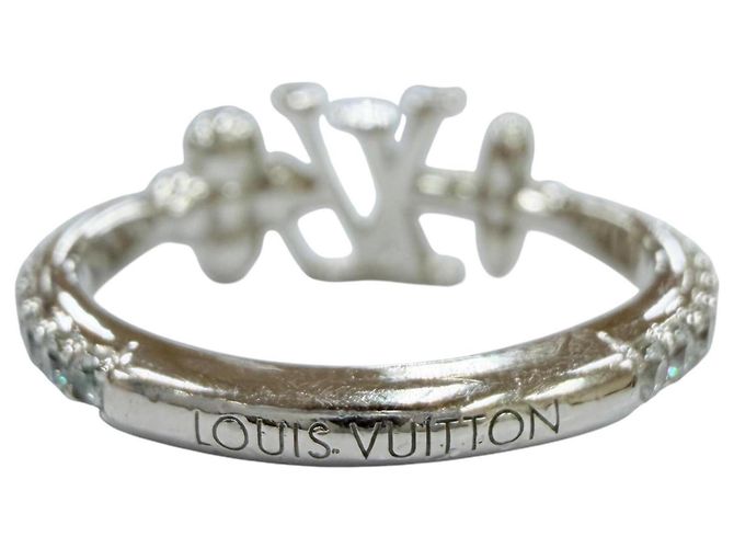 Louis Vuitton Silberband-Ring M1188S - Ansicht 4