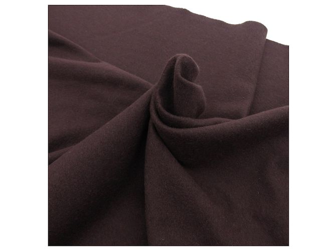 Hermès Sciarpa in cashmere marrone Hermes - vista 7