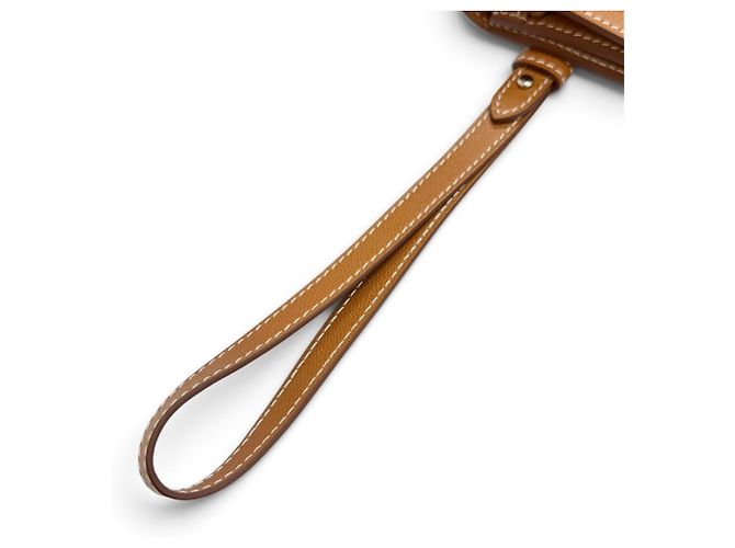 Hermès Cartera larga Hermes Kelly Pocket en Gold Dorado - vista 10
