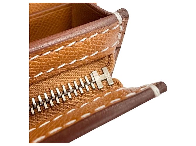Hermès Cartera larga Hermes Kelly Pocket en Gold Dorado - vista 8