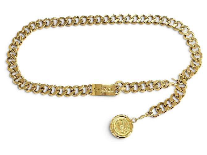 Chanel Vintage 94P Gold Kettenbelt Golden - Ansicht 4
