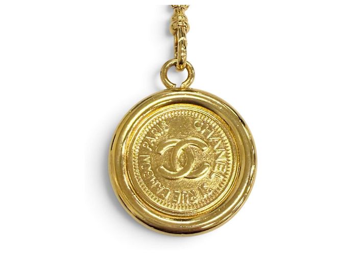 Chanel Vintage 94P Gold Kettenbelt Golden - Ansicht 5