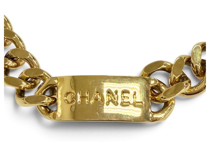 Chanel Vintage 94P Gold Kettenbelt Golden - Ansicht 6