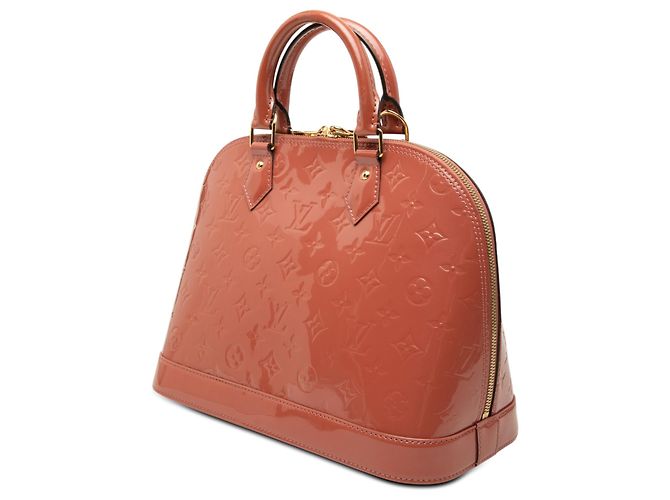 Louis Vuitton Pink Monogram Vernis Alma PM Rosa - vista 2