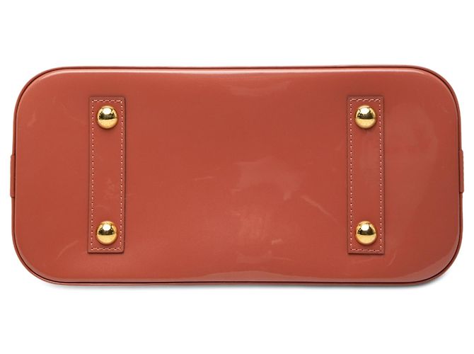 Louis Vuitton Pink Monogram Vernis Alma PM Rosa - vista 3