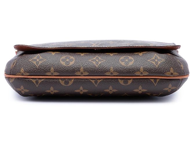 Louis Vuitton Brown Monogram Musette Tango Short Strap Marrone - vista 3
