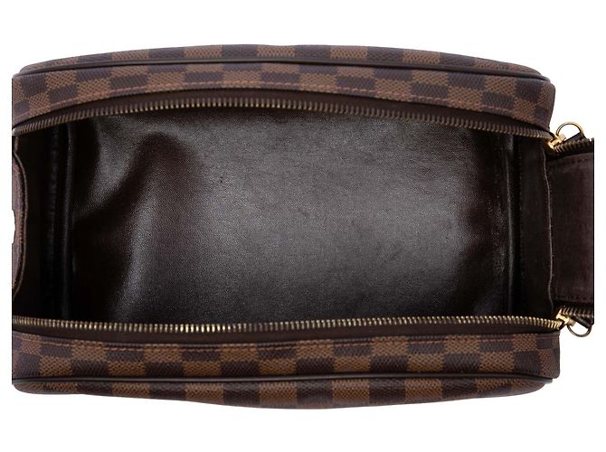 Louis Vuitton Brown Damier Ebene King Size Toiletry Marrone - vista 4