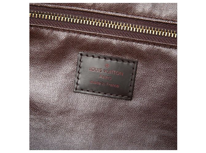 Louis Vuitton Brown Damier Ebene King Size Toiletry Marrone - vista 5
