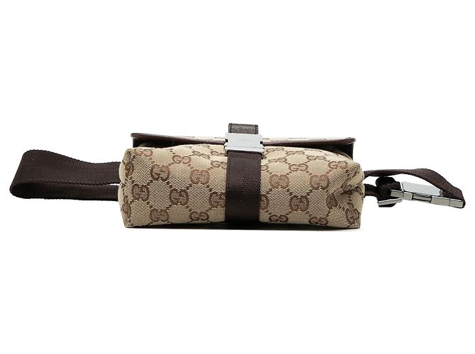 Gucci Gürteltasche aus beigem GG Canvas - Ansicht 3