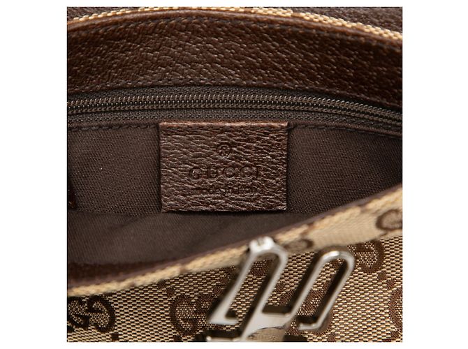 Gucci Gürteltasche aus beigem GG Canvas - Ansicht 5