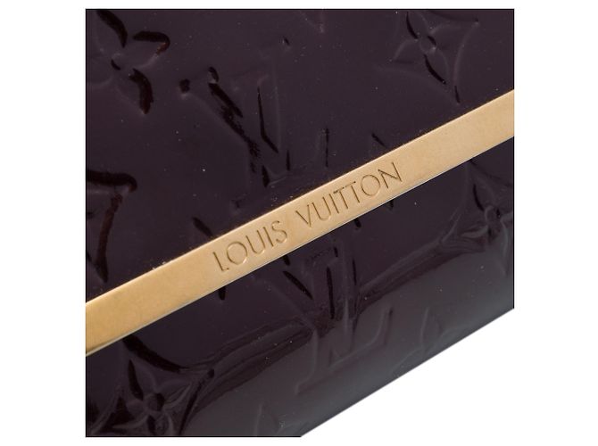 Louis Vuitton Purple Monogram Vernis Ana Porpora - vista 5