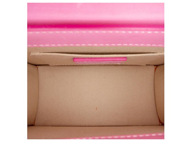 Jacquemus Le Chiquito Moyen in pelle rosa - vista 4