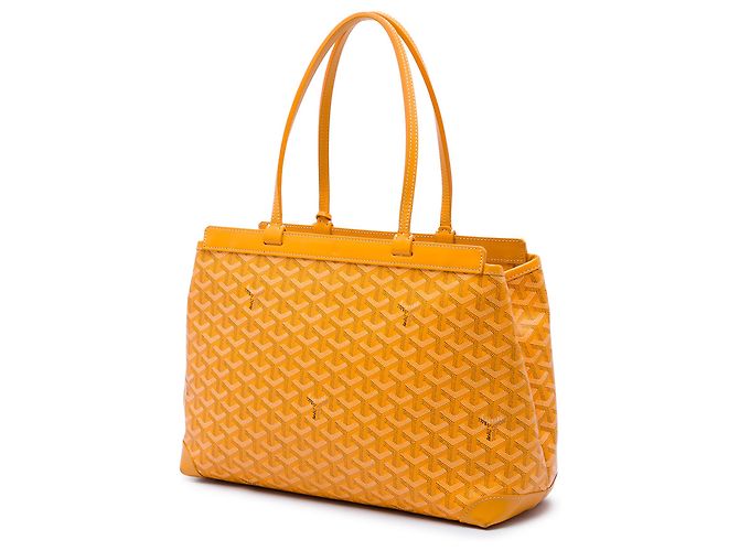 Goyard Yellow Goyardine Bellechasse PM Giallo - vista 2