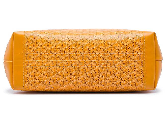 Goyard Yellow Goyardine Bellechasse PM Giallo - vista 3