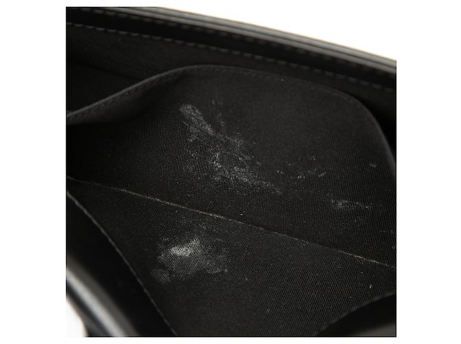Chanel Black Old Medium Quilted Lambskin Gripoix Boy Flap Nero - vista 6