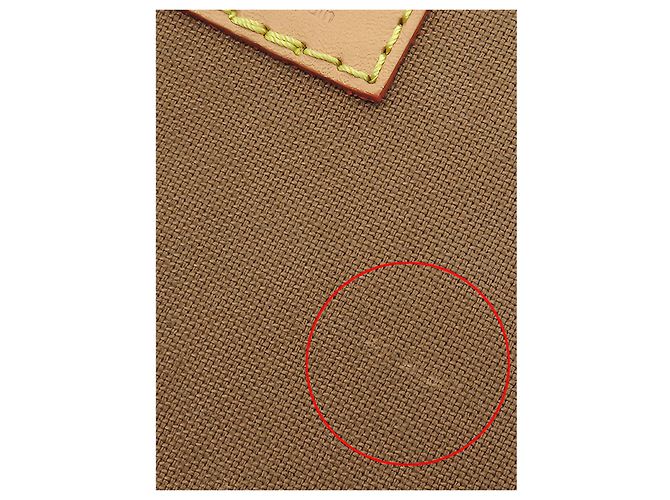 Louis Vuitton Brown Monogram Petit Sac Plat Marrone - vista 7