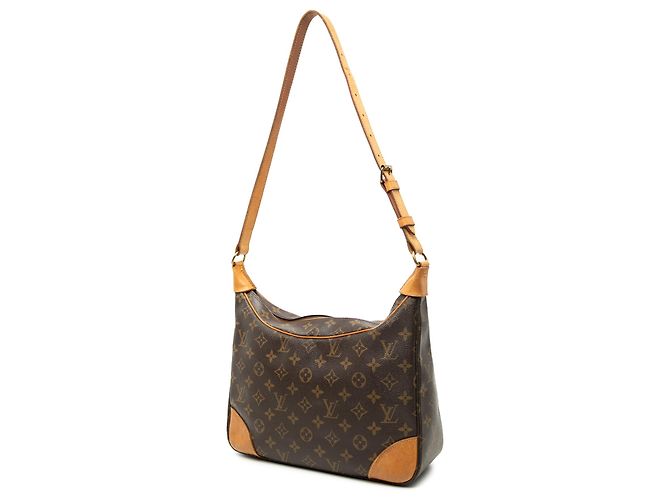 Louis Vuitton Brown Monogram Boulogne 30 Marrone - vista 2