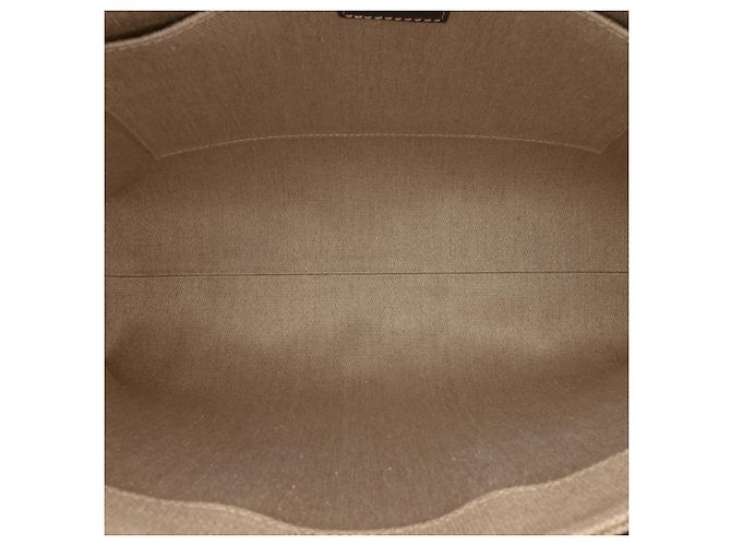 Borsa Tote Woody Medium in Tela Beige Chloé - vista 4