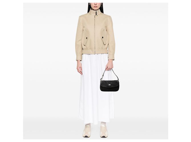 Coach Black Signature Canvas Chelsea Flap Nero - vista 7