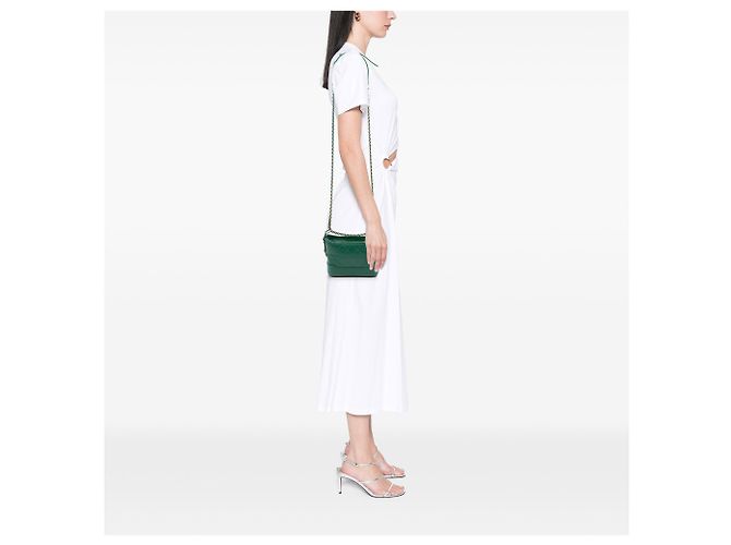 Chanel Gabrielle Crossbody Small in vitello invecchiato verde - vista 6