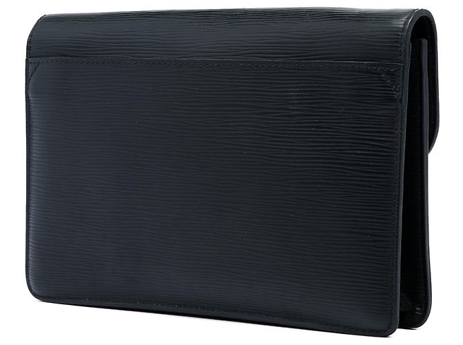 Clutch Louis Vuitton Black Epi Neo Belaia Nero - vista 2