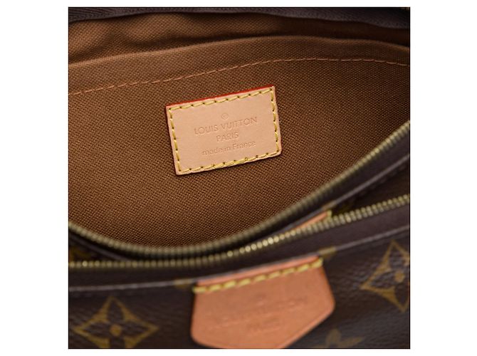 Louis Vuitton Brown Monogram Multi Pochette Accessoires Marrone - vista 5