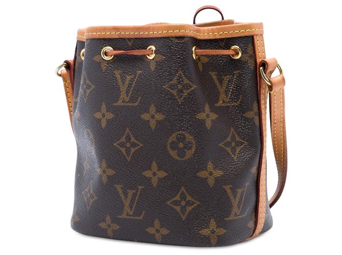 Louis Vuitton Brown Monogram Nano Noe Marrone - vista 2