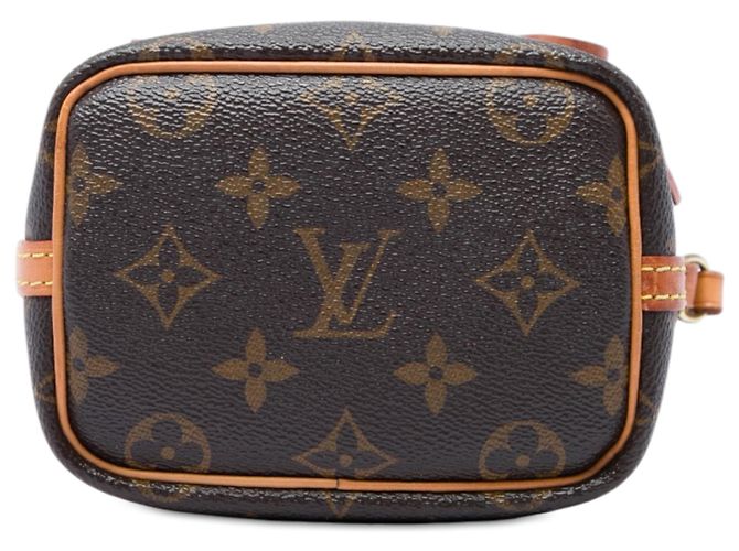 Louis Vuitton Brown Monogram Nano Noe Marrone - vista 3