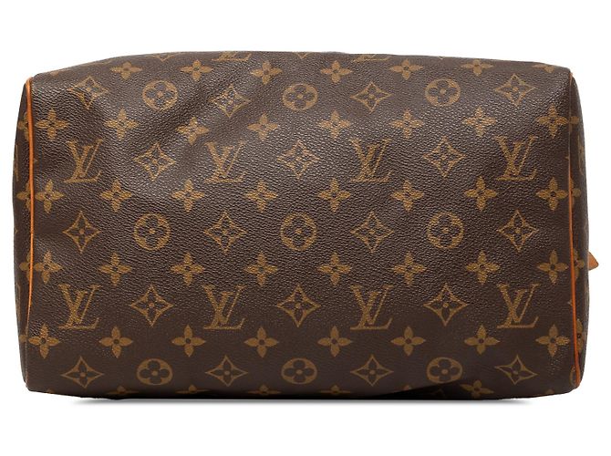 Louis Vuitton Brown Monogram Speedy 30 Marrone - vista 3