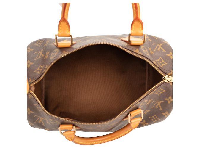 Louis Vuitton Brown Monogram Speedy 30 Marrone - vista 4