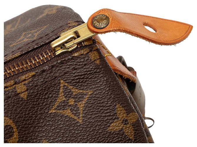 Louis Vuitton Brown Monogram Speedy 30 Marrone - vista 7