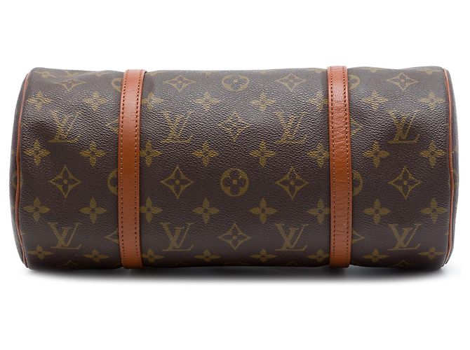Louis Vuitton Brown Monogram Papillon 30 Marrone - vista 3
