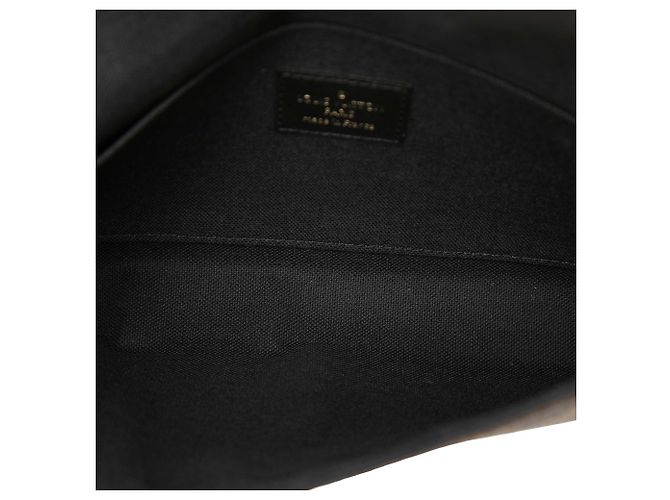 Pochette Félicie Louis Vuitton Brown Monogram World Tour Pochette Felicie Marrone - vista 4