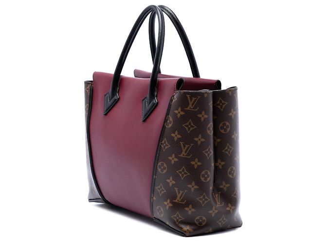 Louis Vuitton Red Monogram W PM Tote Rot Bordeaux - Ansicht 2