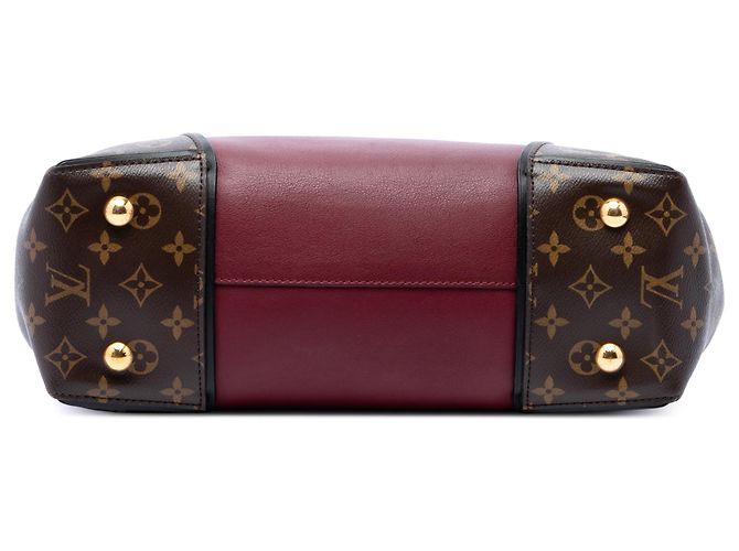 Louis Vuitton Red Monogram W PM Tote Rot Bordeaux - Ansicht 3