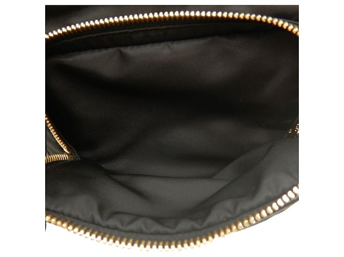 Prada Tessuto Satchel mit schwarzem Saffiano-Besatz - Ansicht 5