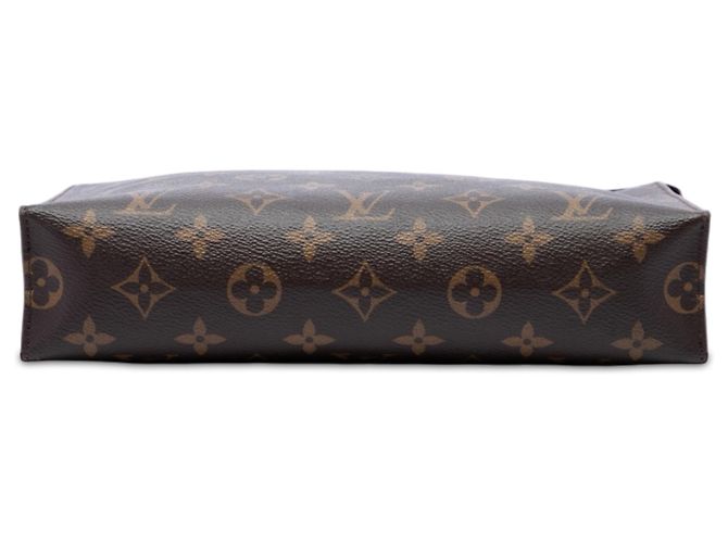Louis Vuitton Brown Monogram Toiletry Pouch 26 Marrone - vista 3