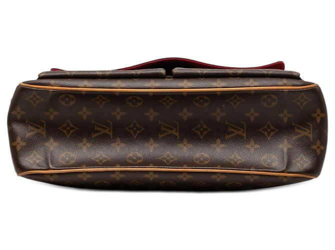 Louis Vuitton Brown Monogram Multipli Cite Marrone - vista 3