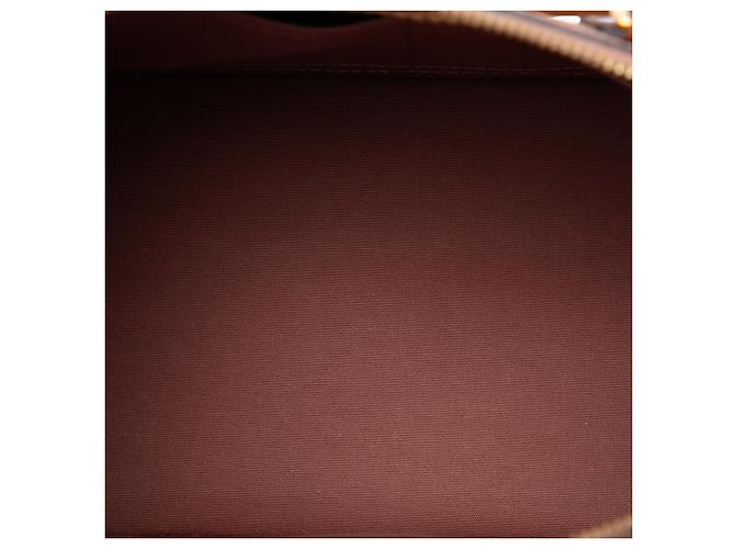 Louis Vuitton Brown Monogram Vernis Alma PM Marrone Caramello - vista 4