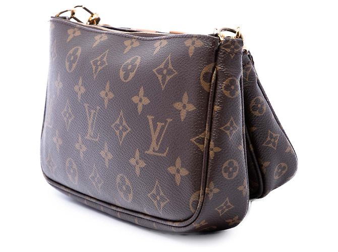 Louis Vuitton Brown Monogram Multi Pochette Accessoires Braun - Ansicht 3
