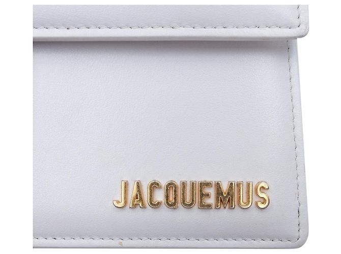 Jacquemus White Leather Le Grand Bambino Blanco - vista 5