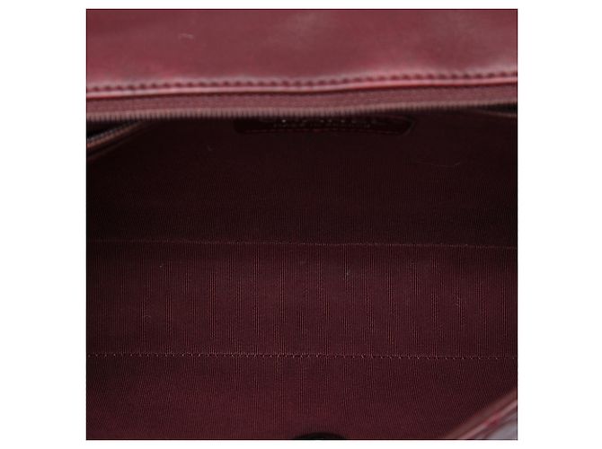 Chanel Red Paris Salzburg Medium Bicolor Quilted Lambskin Tyrolean Flap Rosso - vista 4