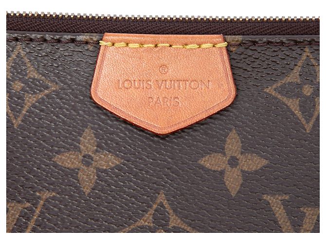 Louis Vuitton Brown Monogram Multi Pochette Accessoires Marrone - vista 5