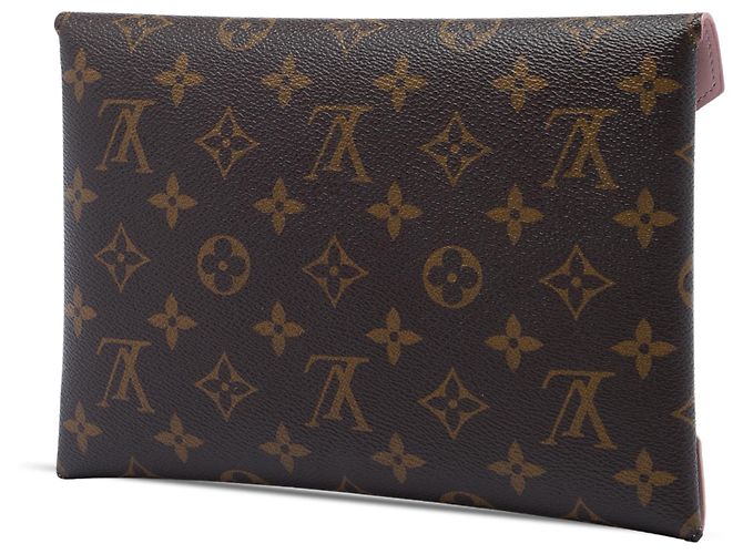 Louis Vuitton Brown Monogram Pochette Kirigami GM Marrone - vista 2