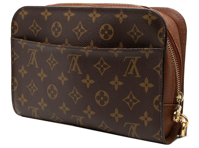Louis Vuitton Brown Monogram Orsay Marrone - vista 2